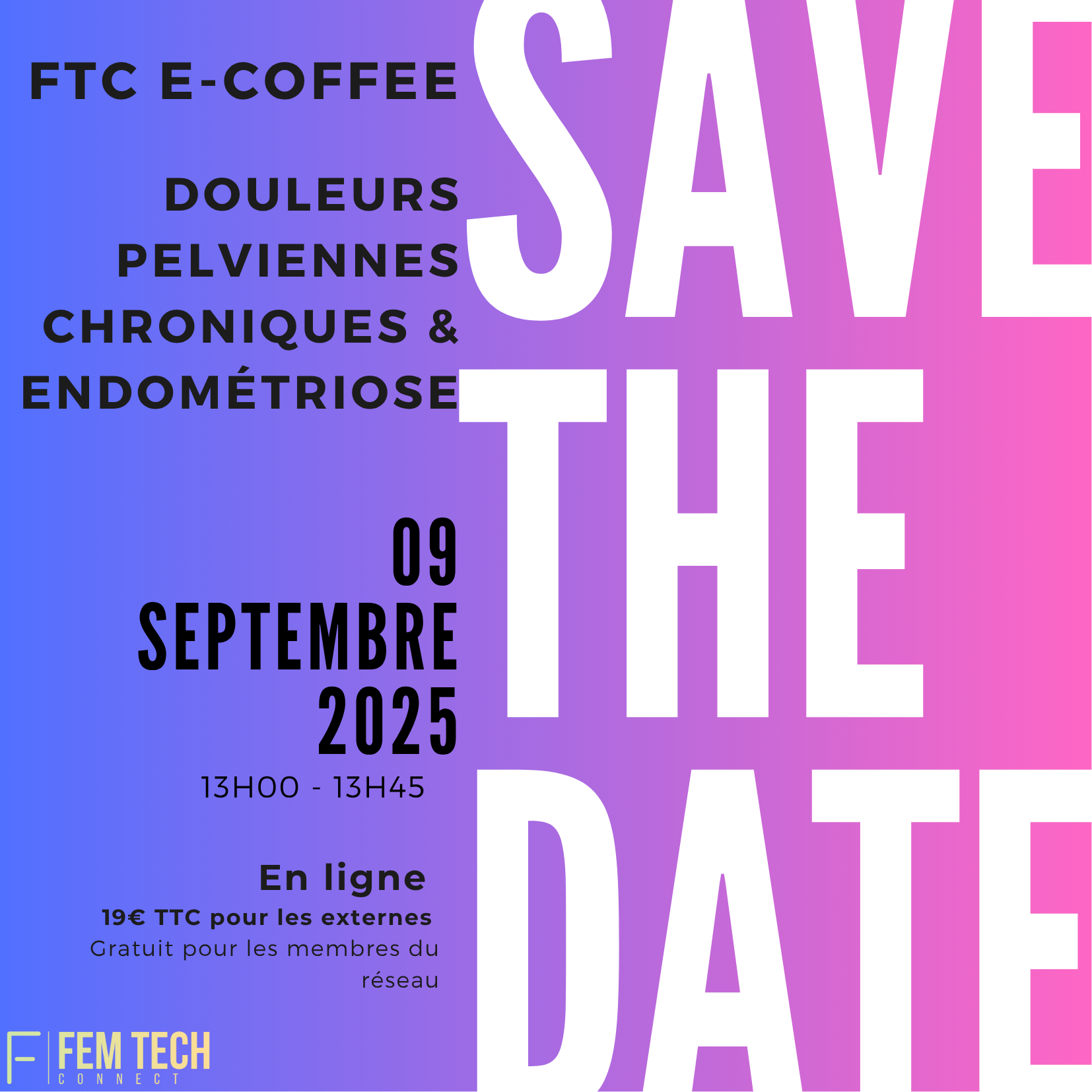 E-coffee douleur pelvienne et endométriose